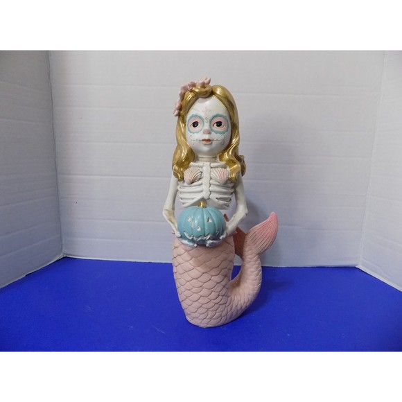 Halloween Mermaid Other - New Halloween Mermaids Dia De Los Muertos Figurines Skeleton Mermaids